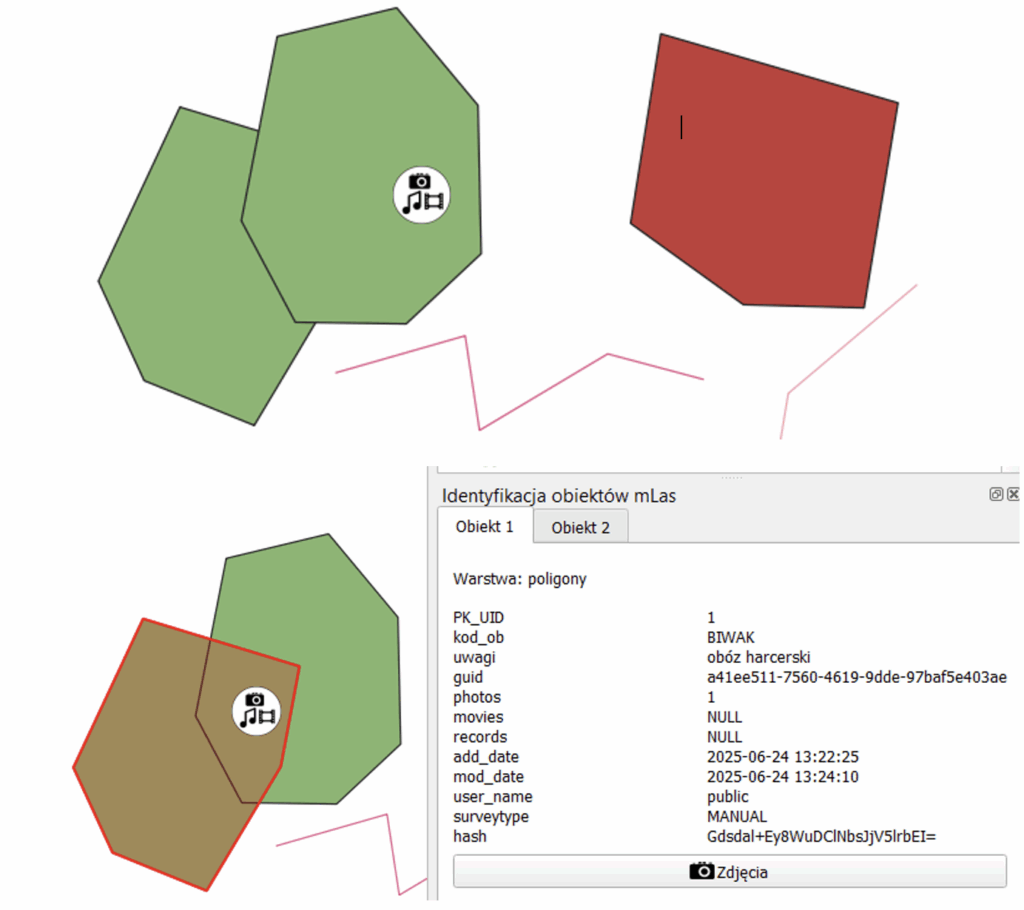 Wtyczka QGIS mLasMedia